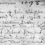 Cramped handwritten text of the birth.