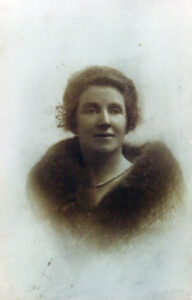 Portrait of a young woman.