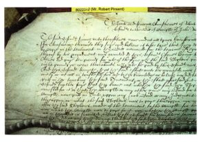 Written record of the court case.