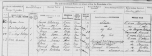 Gilbert and Clara are listed in the 1881 census.
