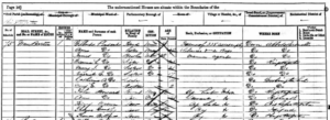 Gilbert Pinsent is listed in the 1871 census.