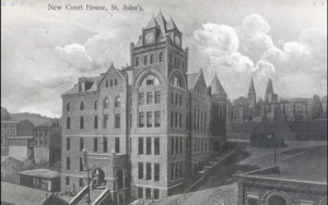 A large, ornate building.