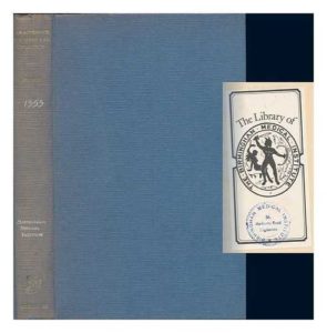 A scan of a blue book cover