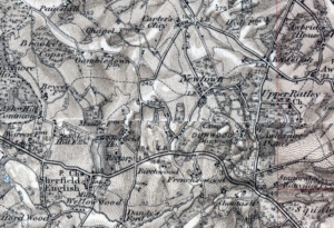 Map of Hampshire and its environs.