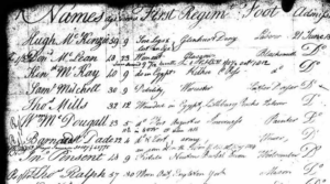 Handwritten record describes John Pinsent as a woolcomber.