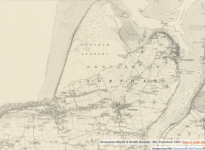 Map showing Northam and its environs.