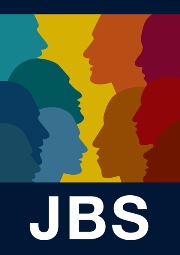 The cover of a journal featuring human faces in silhouette. They are different colours, blues, reds, oranges, and yellows. It includes the abbreviation JBS.